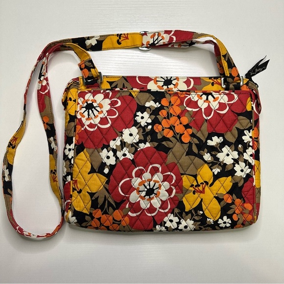 Vera Bradley Bittersweet Tablet Hipster Crossbody Messenger Purse - Picture 3 of 8